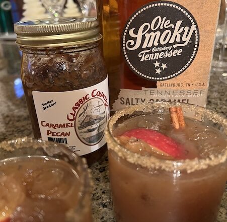 Caramel Pecan Apple Butter Old Fashioned Cocktail